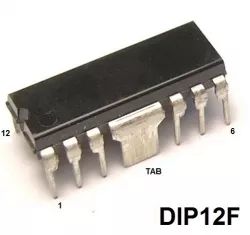 TA8227P 	CD8227 DIP12F
