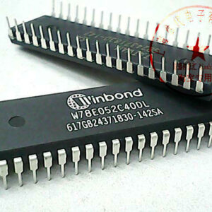 WINBOND W78E52B-40DL DIP40 MCU 8-Bit W78 8051 CISC 8KB Flash 5V 40-Pin PDIP