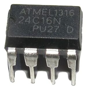 Микросхема AT24C16 DIP 24C16 AT24C16N AT24C16AN DIP8 AT24C16-PU27 DIP-8