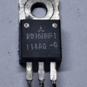 Транзистор rd16hhf1 полевой СВЧ RF Power Transistor 0.01 to 1 GHz 16 W 16 dB 12.5 V TO-220
