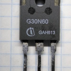 Транзистор SGW30N60 G30N60  igbt to247