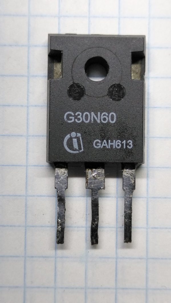 Транзистор SGW30N60 G30N60  igbt to247