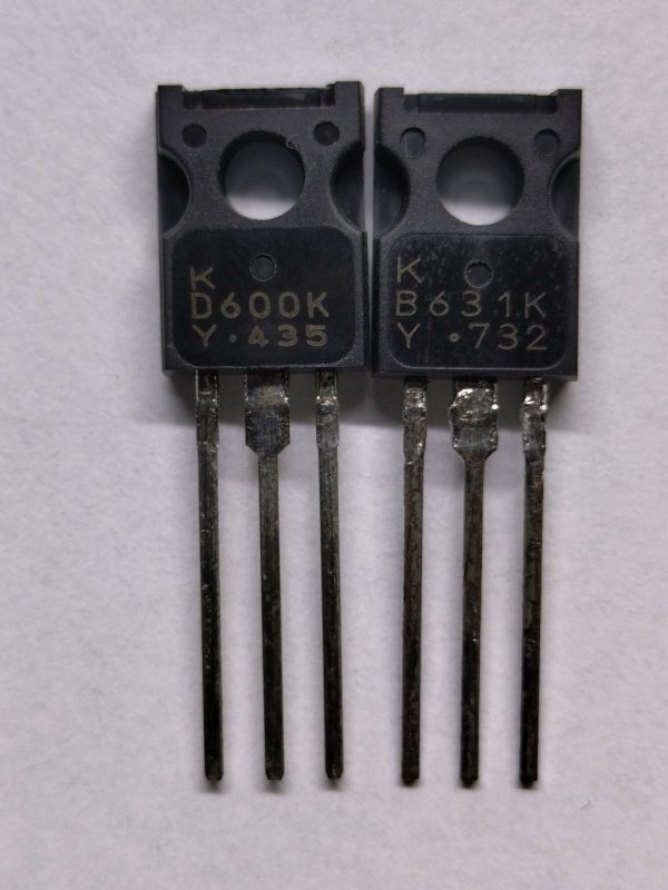 Транзистор 2SB631K + 2SD600K /SAN/ TO-126 Оригинал