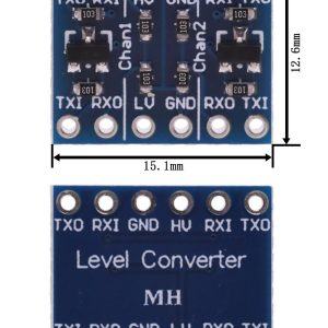 4 Channel IIC I2C Logic Level Converter Bi-Directional Module 5V to 3.3V For Arduino